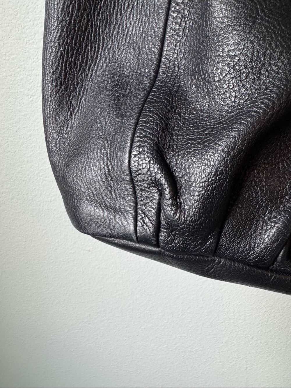 Celine Pillow Tote Black Leather Silver Hardware Phoebe Philo Era with COA - Picture 8 of 16